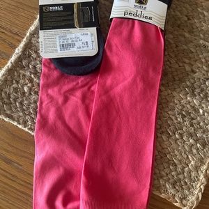 Noble Outfitters Over the Calf Peddies/2Pair